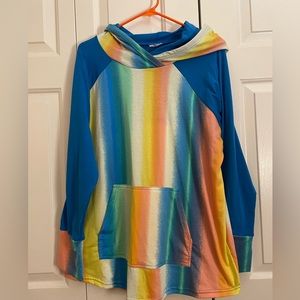 LuLaRoe Hooded Long Sleeve Top